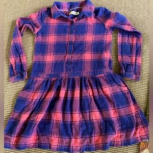 Johnnie B Boden flannel pocket shirt dress